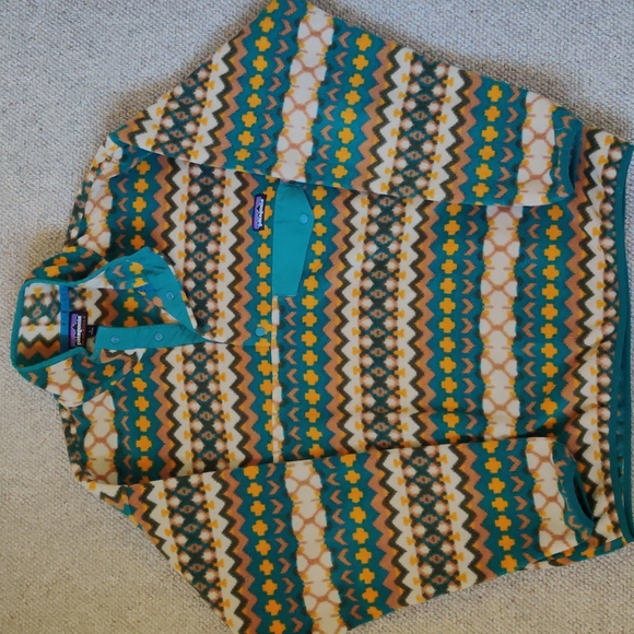 Patagonia Snap-T Synchilla fleece pullover, size Large - Picture 2 of 8